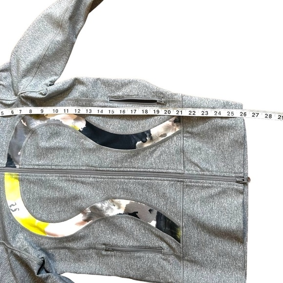 LULULEMON In Stride Jacket Watercolor Citron - Picture 8 of 9
